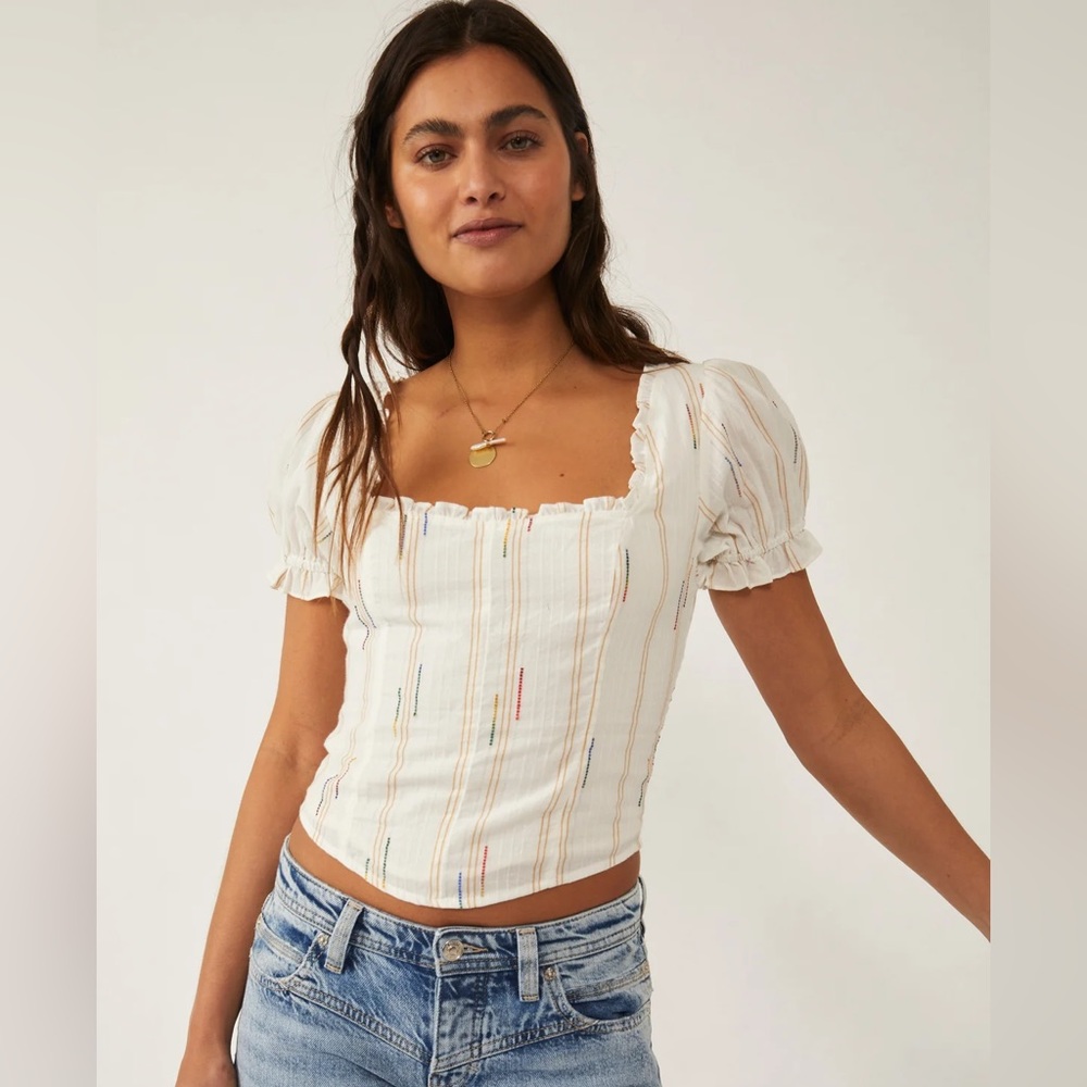 Free People Seratonin Corset Top size medium